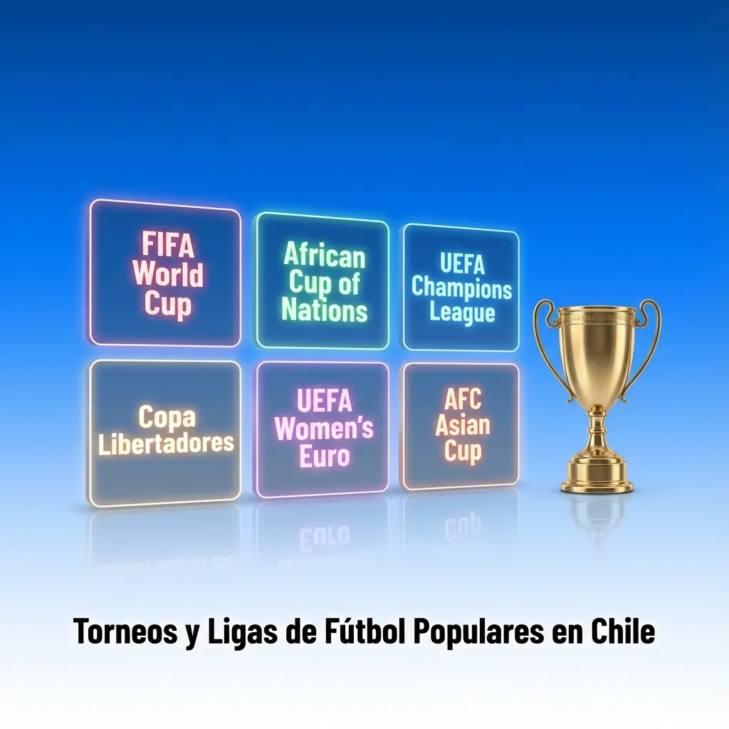 Panel de 1win con ligas chilenas y torneos internacionales de fútbol listados para apostar en distintos mercados