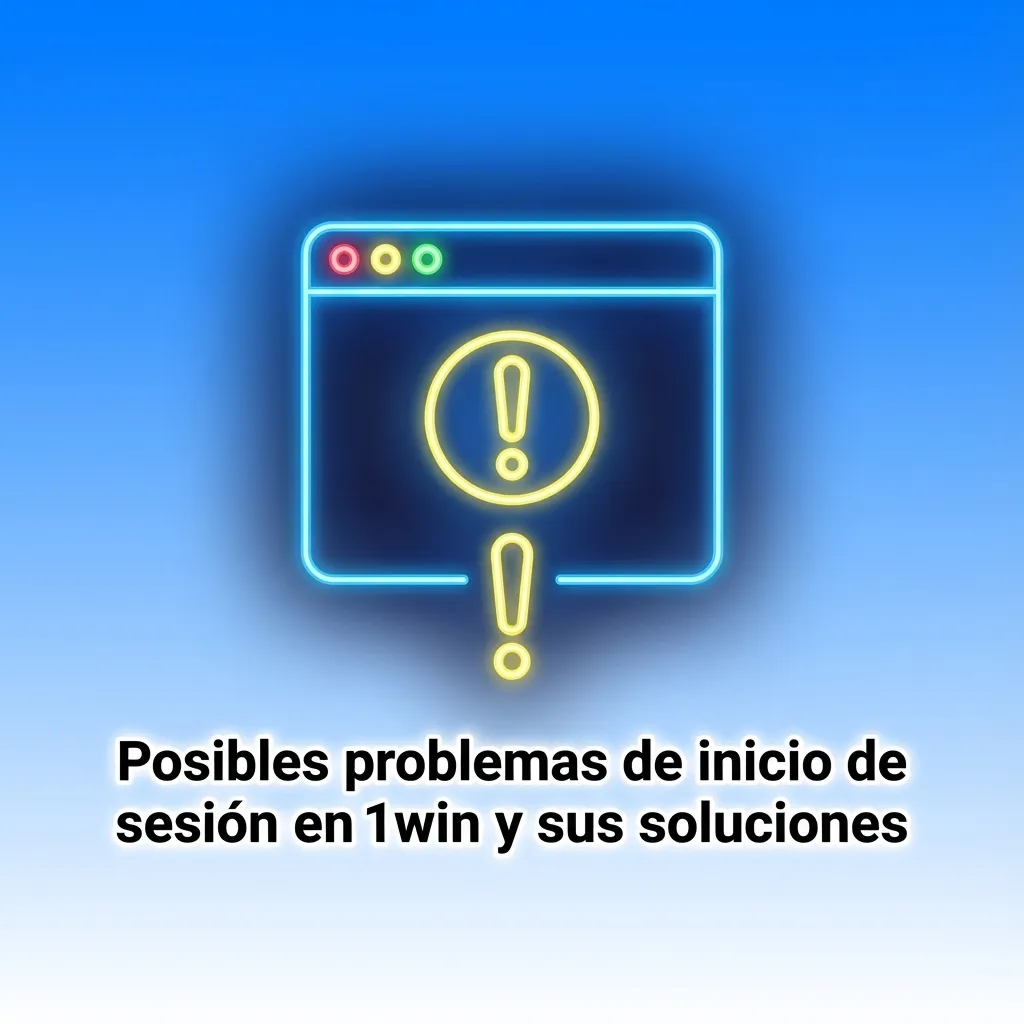 Tabla de problemas comunes al iniciar sesión en 1win con soluciones breves para cada caso